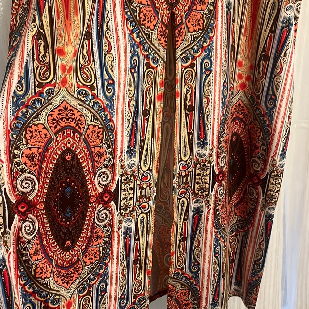 Bohemian Graphic Maxi Dress - Picture 3 of 5